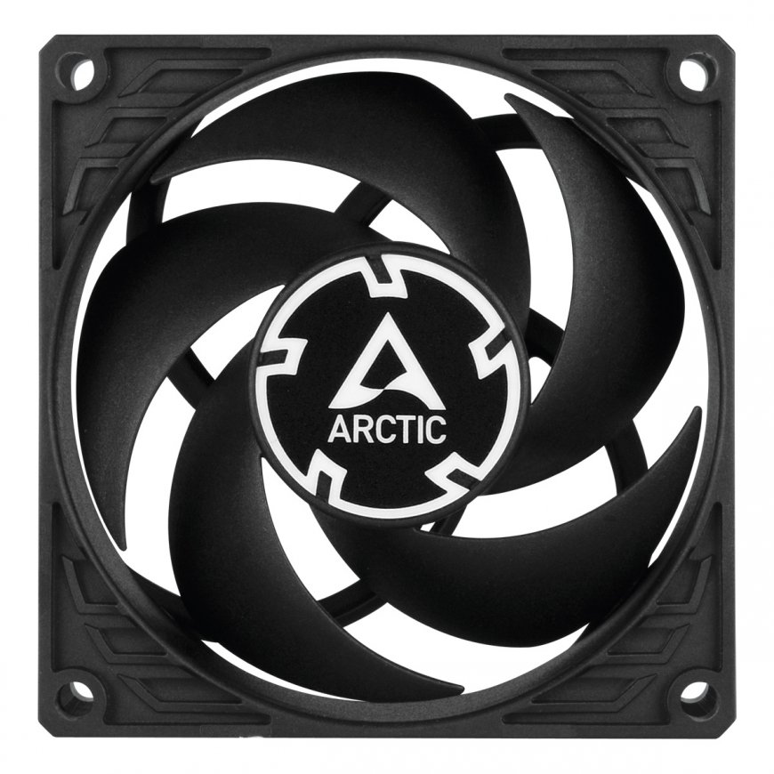 ARCTIC P8 Datora korpusam Ventilators 8 cm Melns – 2