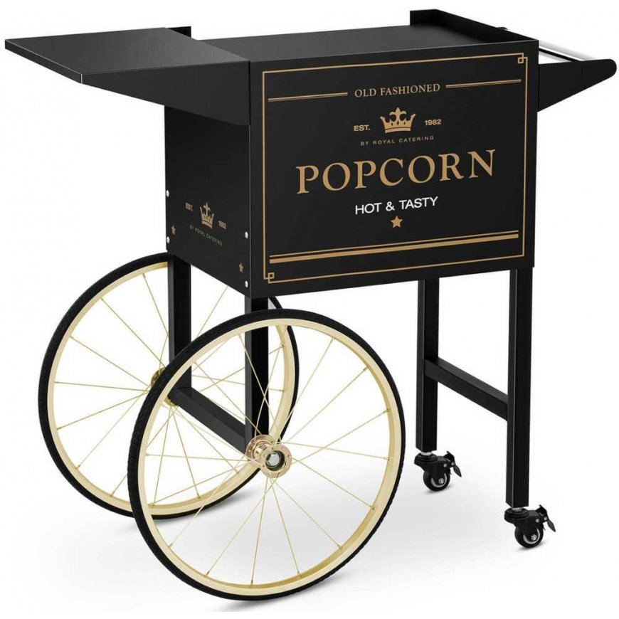 Royal Catering Retro style travel trolley with cabinet, 51 x 37 cm – 4