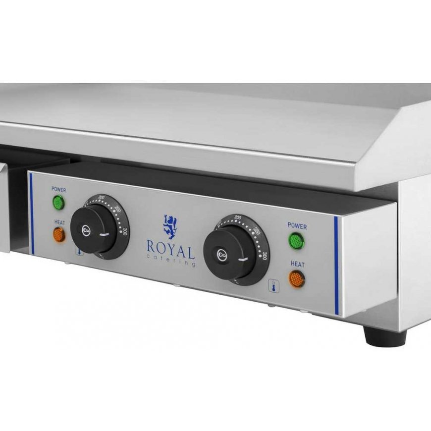 Royal Catering Elektrinis grilis su aukštais kraštais, plotis 75 cm – 4