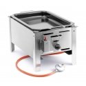 Hendi BAKE-MASTER MINI Grils Galda virsma Propāna/butāna Nerūsējošs tērauds 5800 W Hendi BAKE-MASTER MINI Grils Galda virsma Propāna/butāna Nerūsējošs tērauds 5800 W