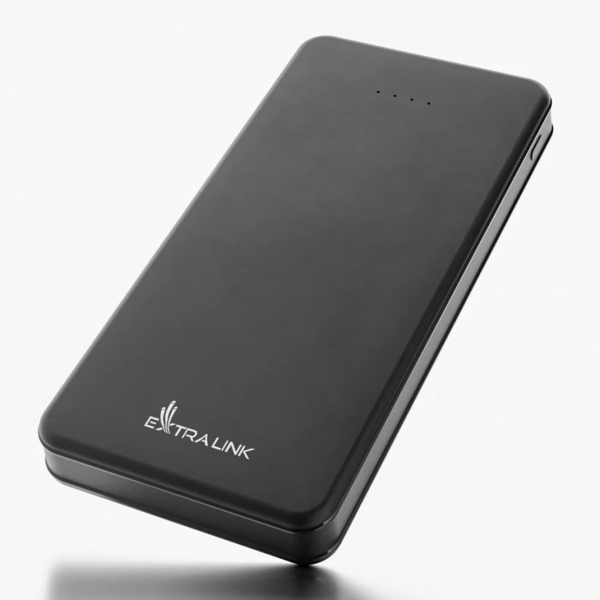 Extralink EPB-078B nešiojamasis įkroviklis Ličio polimeras (LiPo) 10000 mAh Juoda – 2