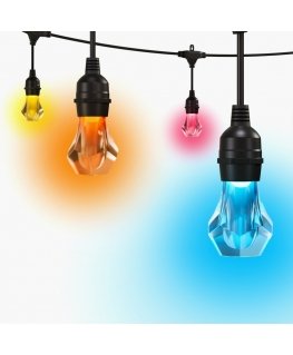 Nanoleaf Essentials Matter Smart Multicolour Outdoor String Lights Starter Kit 15m|Nanoleaf