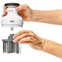 OXO-Smulkintuvas apvalus balta, Good Grips