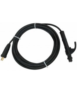 Stamos Germany Cable with handle for MMA welding machines, thick tip, 8m long