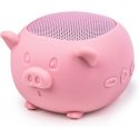 ProCaster Oink! Bluetooth-possukaiutin, vaaleanpunainen