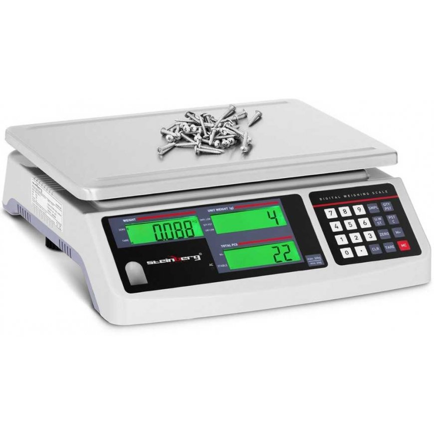 Virtuvinės svarstyklės Steinberg Systems Elektroninės prekybinės svarstyklės – 2
