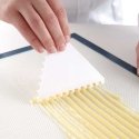 Hendi Serrated pastry scraper, narrow gap, set, 6 pcs., white Hendi Serrated pastry scraper, narrow gap, set, 6 pcs., white