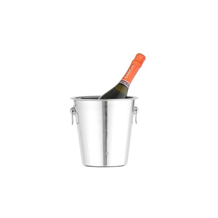 Steel bucket for ice, wine and champagne 3.3L - Hendi – 3
