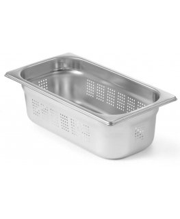 Hendi Perforated stainless steel dish GN1/3 325x176mm, 150mm height