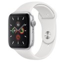 Apple Watch Series 5 OLED-ekraan 44 mm Digitaalne 368 x 448 pikslit Puutetundlik ekraan Hõbe WiFi GP Apple Watch Series 5 OLED-ekraan 44 mm Digitaalne 368 x 448 pikslit Puutetundlik ekraan Hõbe WiFi GP