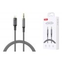 XO cable audio NB-R279C jack 3,5mm - jack 3,5mm 1,0m black XO cable audio NB-R279C jack 3,5mm - jack 3,5mm 1,0m black