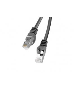 Lanberg PCF6-10CC-0500-BK networking cable Black 5 m Cat6 F/UTP (FTP)