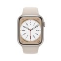 Apple Watch Series 8 OLED 45 mm Digital 396 x 484 pixels Touchscreen Beige Wi-Fi GPS (satellite)