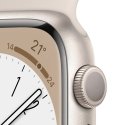 Apple Watch Series 8 OLED 45 mm Digitaalinen 396 x 484 pikseliä Kosketusnäyttö Beige Wi-Fi GPS (sate Apple Watch Series 8 OLED 45 mm Digitaalinen 396 x 484 pikseliä Kosketusnäyttö Beige Wi-Fi GPS (sate