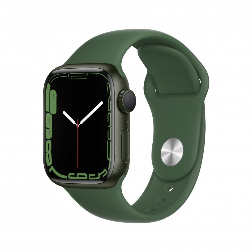 Apple Watch Series 7 OLED-ekraan 41 mm Digitaalne 352 x 430 pikslit Puutetundlik ekraan Roheline WiF