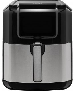Gorenje AF1700DB taukvāres katls Viens 5 L Iebūvēts 1700 W Karstā gaisa fritētājs Melns, Metālisks
