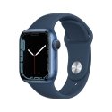 Apple Watch Series 7 OLED 41 mm Digitaalinen Kosketusnäyttö Sininen Wi-Fi GPS (satelliitti) Apple Watch Series 7 OLED 41 mm Digitaalinen Kosketusnäyttö Sininen Wi-Fi GPS (satelliitti)