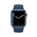 Apple Watch Series 7 OLED 41 mm Digitāls Skārienjūtīgais ekrāns Zils Wi-Fi GPS Apple Watch Series 7 OLED 41 mm Digitāls Skārienjūtīgais ekrāns Zils Wi-Fi GPS