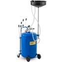 MSW Pneumatinė alyvos ištraukimo sistema 68 l, 3 l/min, mėlyna