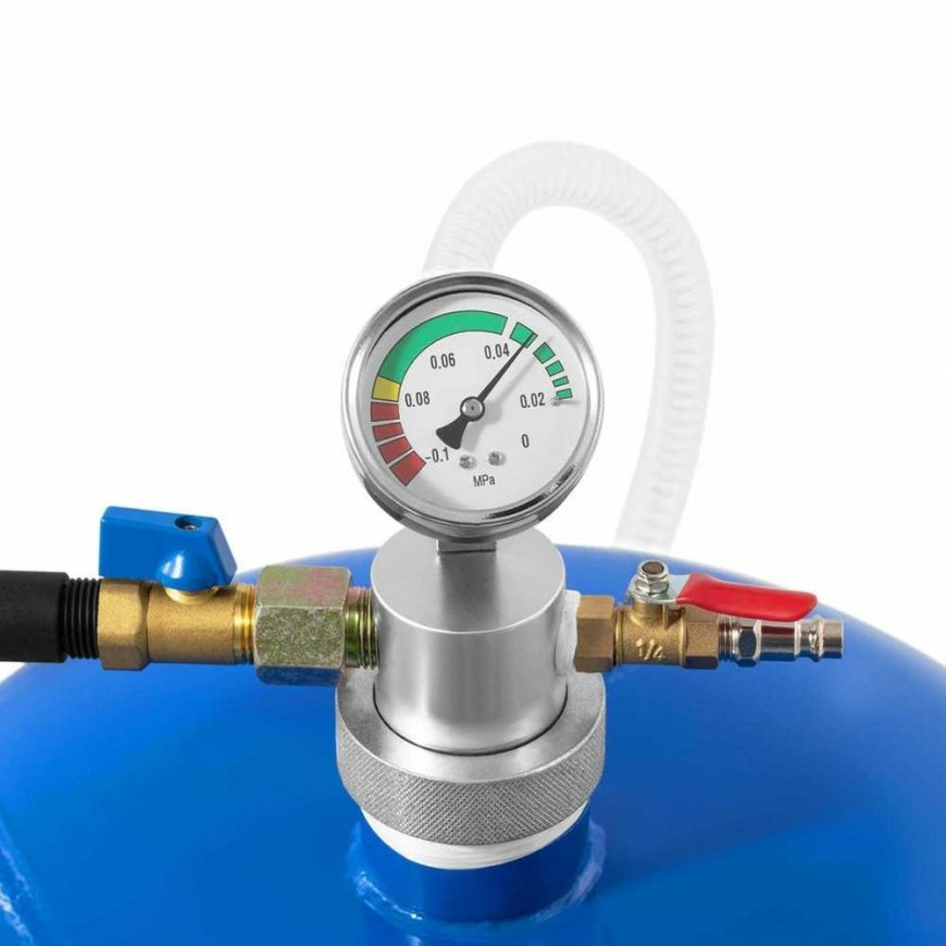MSW Pneumatic oil extraction system 68 l, 3 l/min, blue – 4