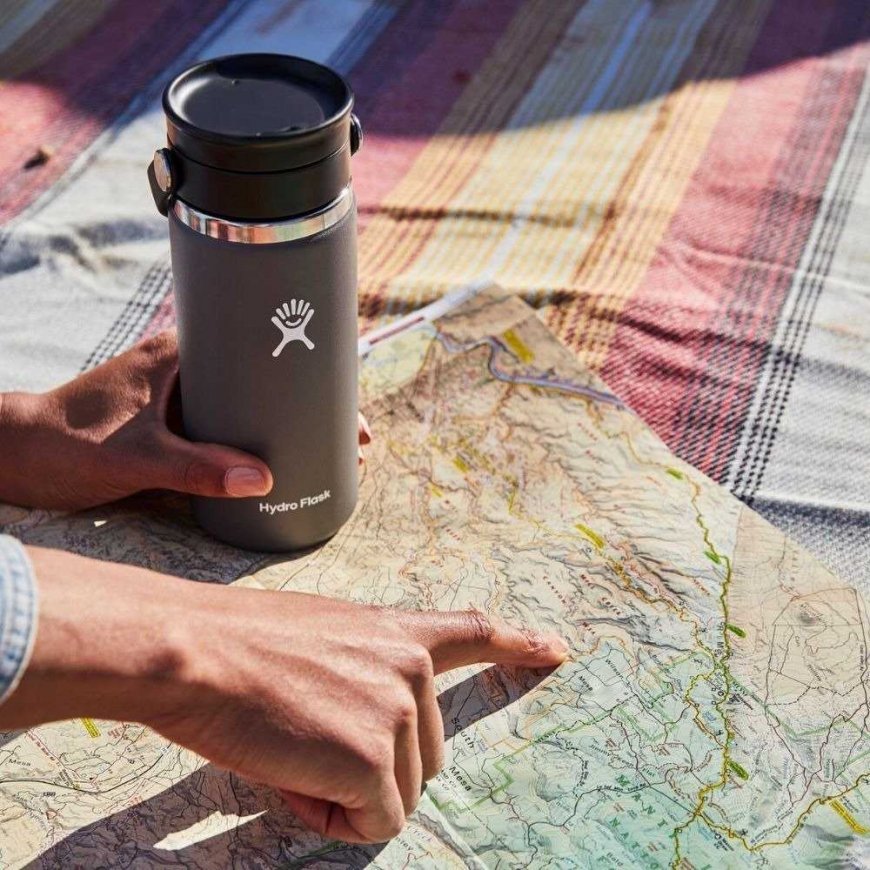 Termo puodelis 473 ml su Flex Sip Lid Hydro Flask - baltas-universalus – 3