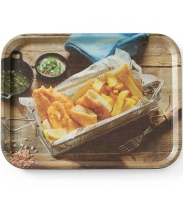 Hendi Non-slip tray for food, 330 x 430 mm