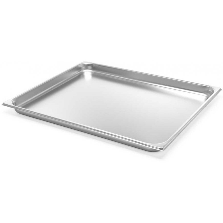 Hendi Dish GN 2/1 dish Profi Line, height 20 mm, stainless steel – 2