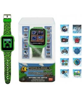 Kids Euroswan - Priedai licencyjne Laikrodis cyfrowy, smartwatch - Minecraft