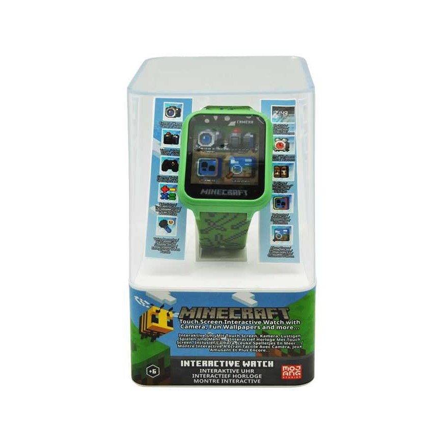 Kids Euroswan - Priedai licencyjne Laikrodis cyfrowy, smartwatch - Minecraft – 3