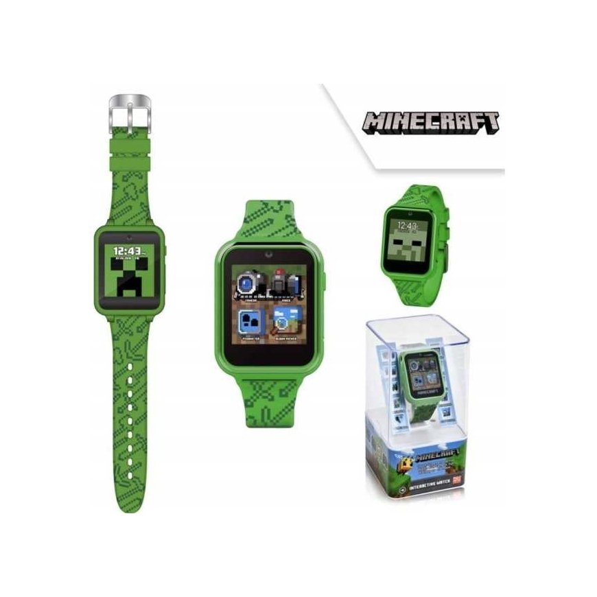 Kids Euroswan - Priedai licencyjne Laikrodis cyfrowy, smartwatch - Minecraft – 4