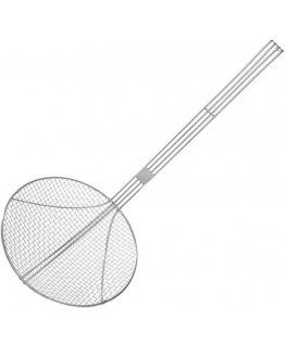 Hendi Sietelis kepimui aliejuje, 220 mm skersmens, nerūdijantis plienas