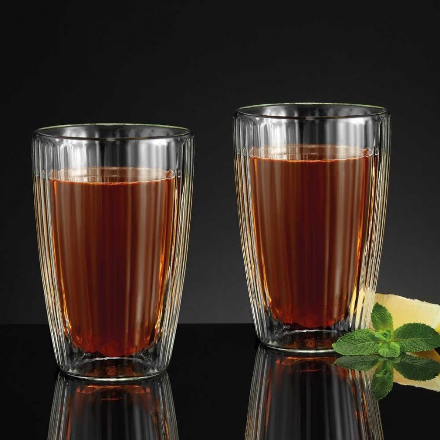 Komplet 2 szklanek termicznych Skirtas garbanotiems plaukams 450 ml AMBITION