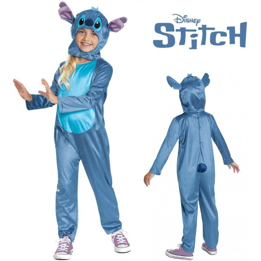 Disney Lilo&Stitch strój karnawałowy Stitch kostium przebranie 94-109 cm (3-4 lat) – 4