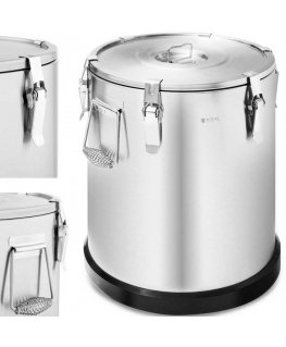 Royal Catering Gastronominis termosas maisto transportavimui, nerūdijantis plienas, 36 L