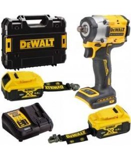 akumuliatorinis smūginis veržliaraktis 1/2", 406 Nm, 18 V ličio jonų 2x5,0 Ah, XR, "DeWalt" [DCF921P2LRT-QW] RANGA PARENGTA