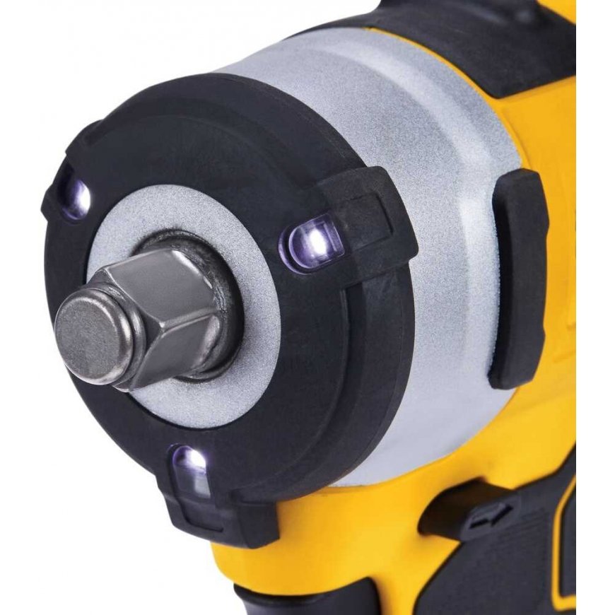 akumuliatorinis smūginis veržliaraktis 1/2", 406 Nm, 18 V ličio jonų 2x5,0 Ah, XR, "DeWalt" [DCF921P2LRT-QW] RANGA PARENGTA – 2