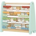 Tooky Toys TOOKY TOY Double sided abacus alphabet pictures
