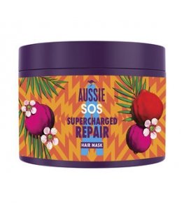 Aussie SOS Supercharged Atstatomasis Plaukų kaukė