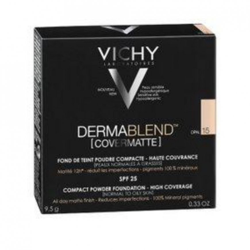 Vichy (Compact Powder Foundation) SPF 25 Derma blend Covermatte (Compact Powder Foundation) 9.5 g – 2