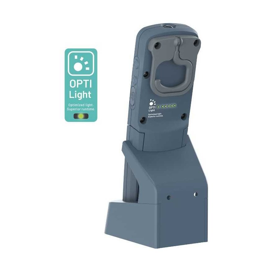 Rankinis šviestuvas LED UNIFORM USB IP65 50/500lm Li-ion, Scangrip