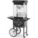 Royal Catering Professional retro style black popcorn machine with lighting, 88 L, 1600 W Royal Catering Professional retro style black popcorn machine with lighting, 88 L, 1600 W