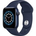 Watch Series 6 GPS, 40mm Aluminium Case with Deep navy Sport Band Blue Watch Series 6 GPS, 40mm Aluminium Case with Deep navy Sport Band Blue