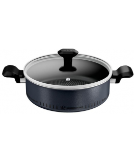 DEEP PAN TWO HANDLES 24CM WITH LID SO LIGHT Tefal