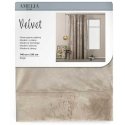 Užuolaidos VELVET beige spalvos klasikinės juostelės audinio tipas - tekstilinis aksomas 140x245 AmeliaHome Užuolaidos VELVET beige spalvos klasikinės juostelės audinio tipas - tekstilinis aksomas 140x245 AmeliaHome