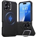 Cyber Tough (HaloLock) ESR Case with Stand for iPhone 16 Plus (Black)