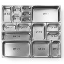 Hendi Nerūdijančio plieno indas su įtraukiamomis rankenomis GN2/3 354x325mm, 200mm Hendi Nerūdijančio plieno indas su įtraukiamomis rankenomis GN2/3 354x325mm, 200mm