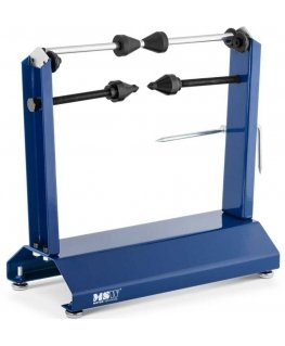MSW Static motorcycle wheel balancing and centering equipment, blue