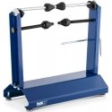 MSW Static motorcycle wheel balancing and centering equipment, blue