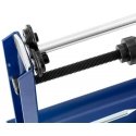 MSW Static motorcycle wheel balancing and centering equipment, blue