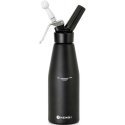 Hendi Whipping cream siphon with 3 nozzles 0.98L, black Hendi Whipping cream siphon with 3 nozzles 0.98L, black